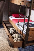 Детская двухъярусная кровать 90х200 Black Pirate Cilek