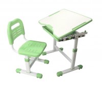 Комплект мебели парта + стул Fundesk Sole, Выберите цвет: зеленый