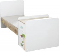 Кроватка трансформер для новорожденных 75x114, 75x159 Safari Natura Cilek