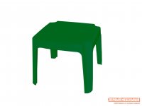 Пластиковый стол Столик для шезлонга Зеленый