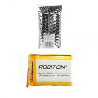 Аккумулятор Robiton Li-Po LP103450 1800mAh 3.7V, 14065