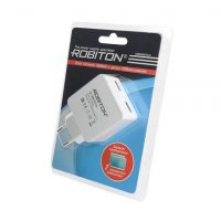 Блок питания Robiton USB2400/Twin AC/DC 5V 4.8A импульсный, 2xUSB гн., 13909