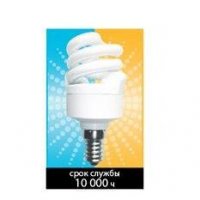 Лампа энергосберегающая ЭРА F-SP-11-827-E14 11 Вт (12 шт/уп) мягкий свет