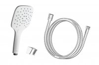 Ручной душ Ravak 907.00, шланг 150 см, душевая лейка Air (3 функции), держатель (X07S010)