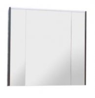 Зеркальный шкаф Roca RONDA 80 ZRU9302970 подсветка, стекл, полоч/80x14,5 x78/ (белый глянец/серый матовый)