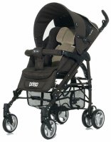 Детская коляска трость FD Design Primo, Выберите цвет: sand dark brown